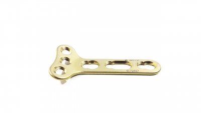 Synthes 3.5 mm TI LCP T-Plate 3H Head / 3H Shaft / 50 mm Right Angle