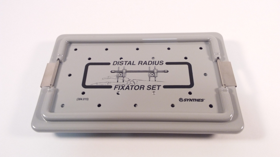 Synthes AO/ASIF Graphic Outline Case For Distal Radius Fixator Set