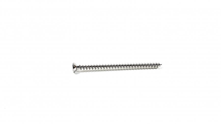 Synthes 4.0 mm Cancellous Bone Screw, Fully Threaded, 55 mm Length