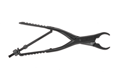 Zimmer Self-Retaining Bone Forceps, Large