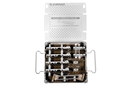 Synthes Trochanter Stabilization Plate Instrument and Implant Set