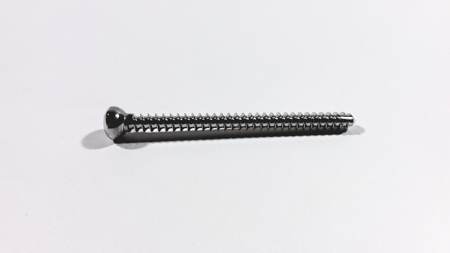 DePuy 4.5mm Self-Tapping Corticial Screw, Full Threaded, 60mm (2 23/64") Length