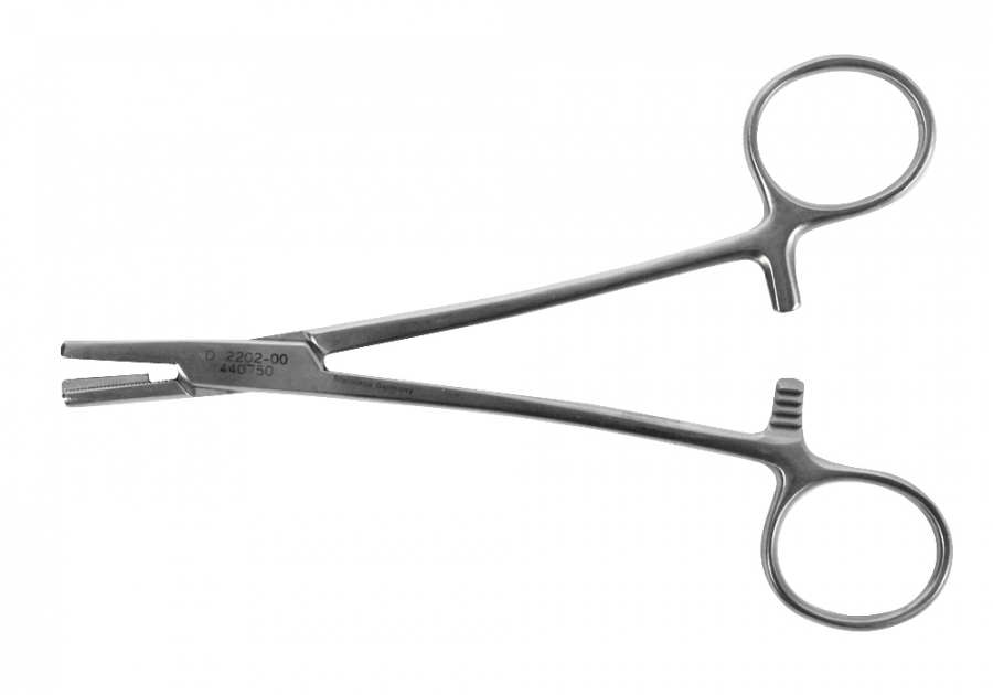 DePuy Walton Stainless Steel Wire Pulling Forceps