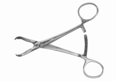 Zimmer Reduction Forceps, Serrated Jaws, 145 mm