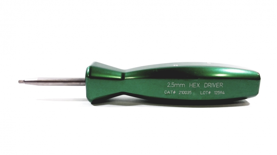 Innovasive 2.5 mm Hex Driver, For 6.5 mm Cross Pins