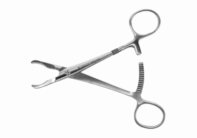 Zimmer Forte Serrated Jaw Forceps