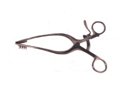 V. Mueller Adson Cerebellum Retractor, Sharp-Angle