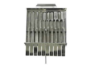 DePuy Hibbs Stainless Steel Curved Gouge Set