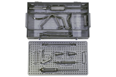 Stryker/Howmedica Zickel II Open and Closed Nail Instrument Set