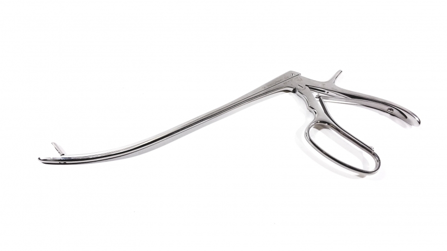 Life Instrument Curved Upwards Rongeur, 6mm Bite x 10"