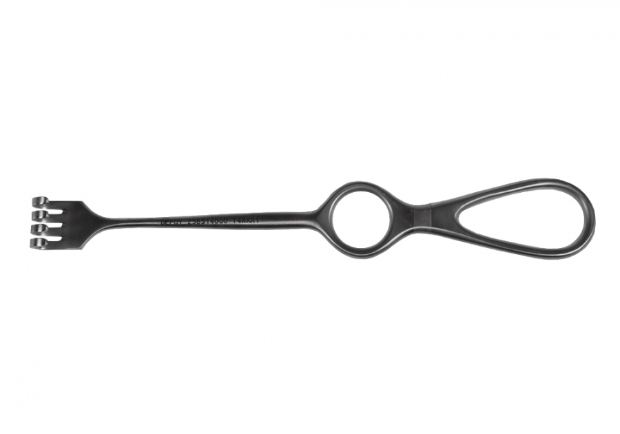 DePuy Hawkins Four-Prong Rake Retractor