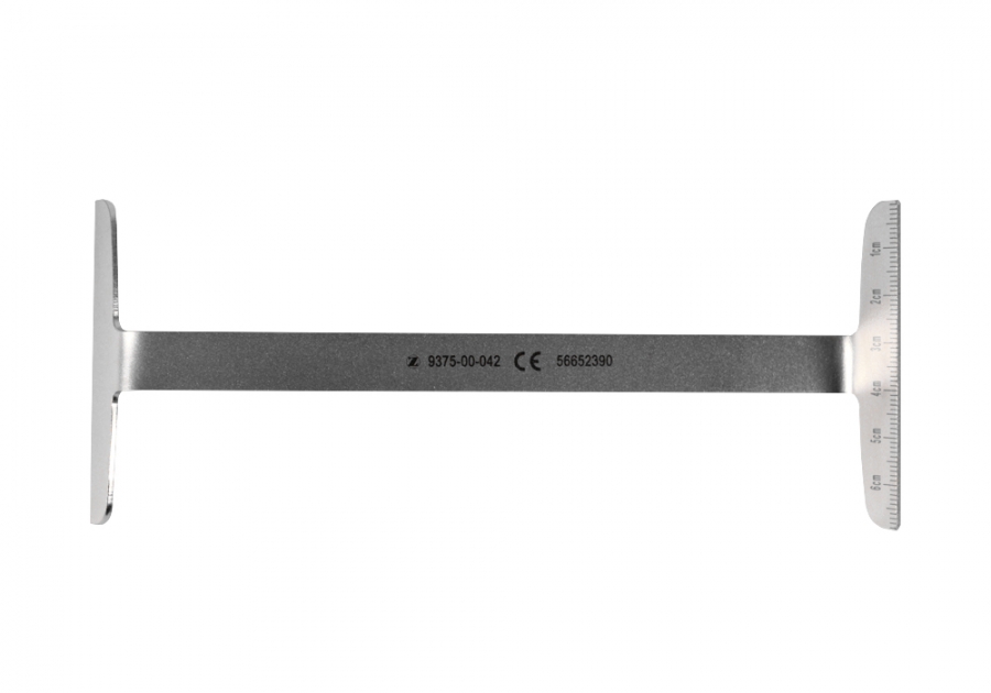 Zimmer T-Handle Ruler, 70 mm