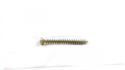 Synthes 4 mm Titanium Cancellous Bone Screws, Fully Threaded, 38 mm